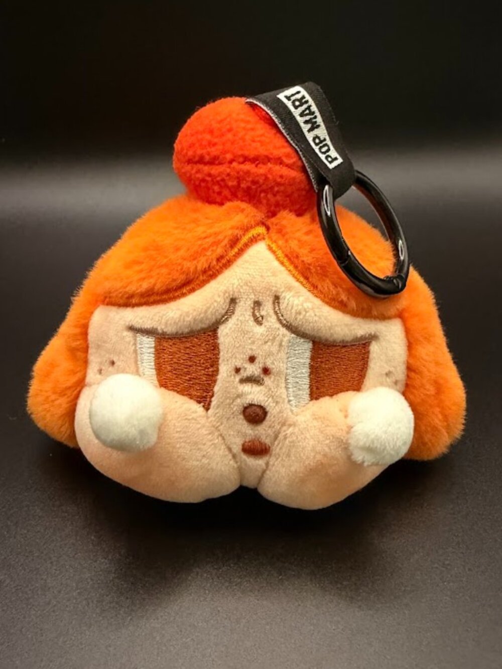 Crybaby Plush Keychain Doll Orange Sad Face Bag Charm Pop Mart Style
